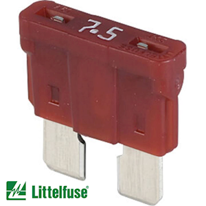 0287007.5.PXCN LITTELFUSE ATOF BLADE FUSE 7.5 AMP Pack of 100